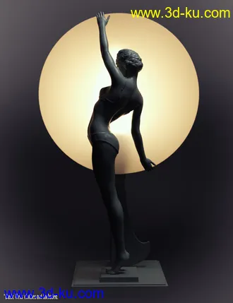 3D打印模型Jepe's Art Deco Statuettes II for Victoria 8的图片