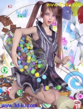 3D打印模型Kanade 8的图片