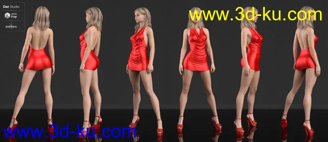 Katarzyna HD For Genesis 8 Female模型的图片6