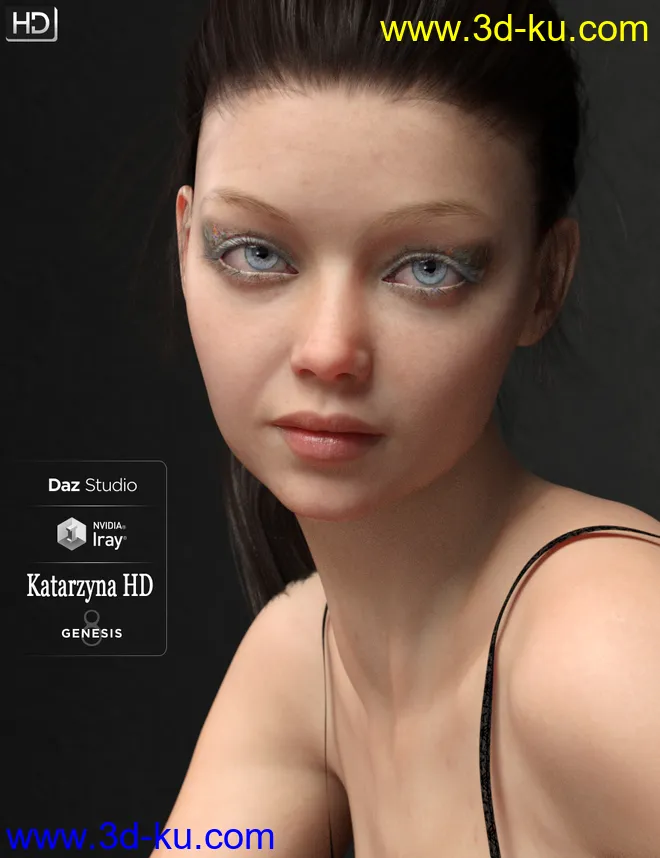 Katarzyna HD For Genesis 8 Female模型的图片12