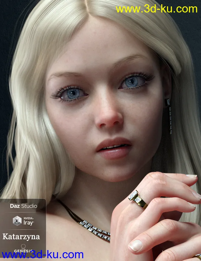 Katarzyna HD For Genesis 8 Female模型的图片16