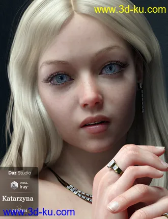 3D打印模型Katarzyna HD For Genesis 8 Female的图片
