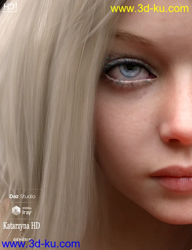 Katarzyna HD For Genesis 8 Female模型的图片17