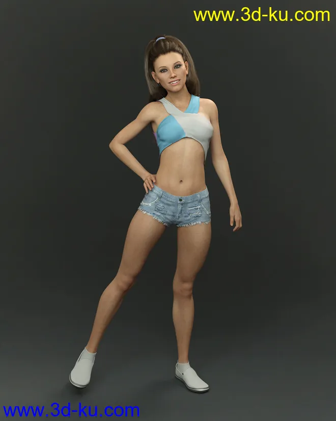 KrashWerks ALEXA for Genesis 8 Female模型的图片1