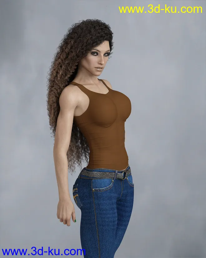 KrashWerks CHEYENNE for Genesis 8 Female模型的图片1