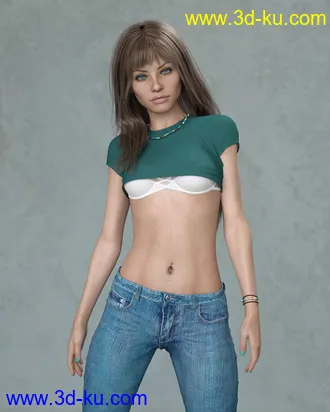 3D打印模型KrashWerks DESIREE for Genesis 8 Female的图片