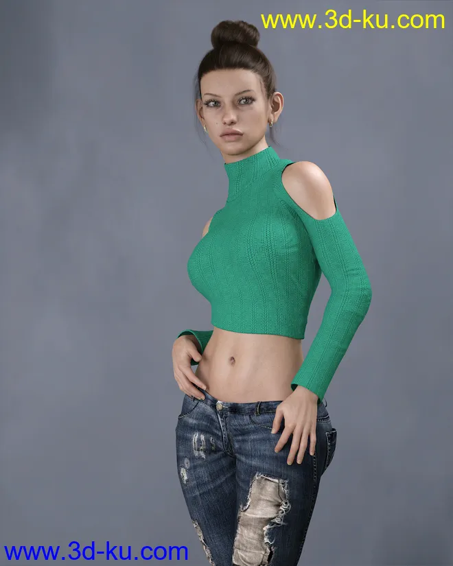KrashWerks IZABEL for Genesis 8 Female模型的图片1