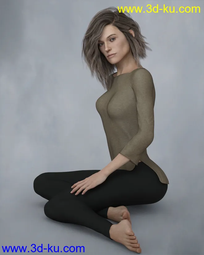 KrashWerks KYLAH for Genesis 8 Female模型的图片1