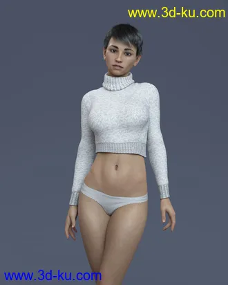 3D打印模型KrashWerks MARLENA for Genesis 8 Female的图片
