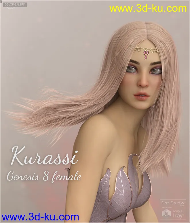 Kurassi for Genesis 8 Female模型的图片1