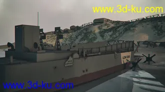 3D打印模型Landing Craft的图片