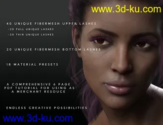 3D打印模型Lash Master For Genesis 8 Females的图片