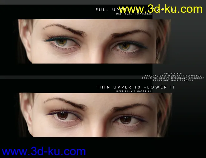Lash Master For Genesis 8 Females模型的图片4
