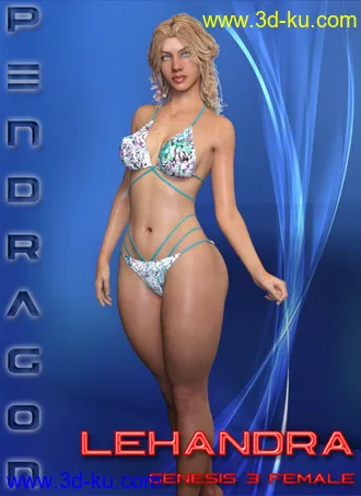 3D打印模型Lehandra For Genesis 3 Female的图片