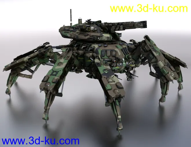 LG80 Spider Mech模型的图片4