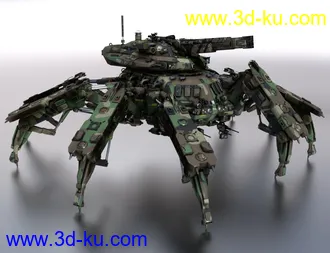 3D打印模型LG80 Spider Mech的图片