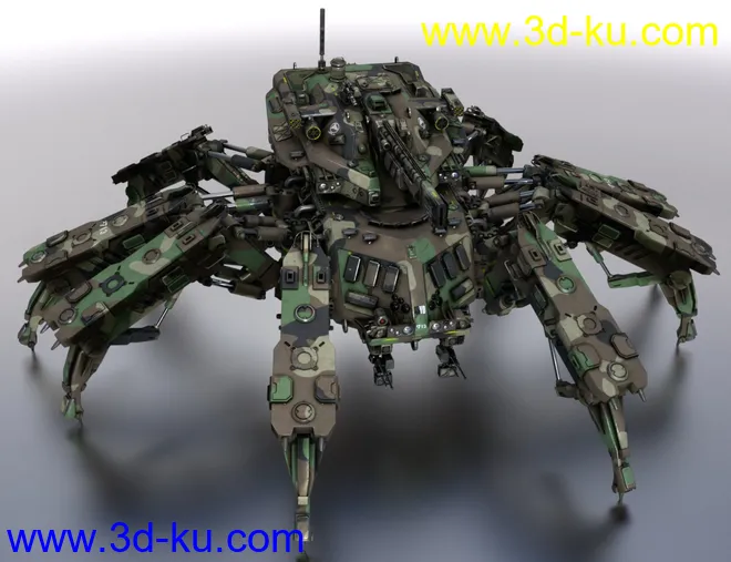LG80 Spider Mech模型的图片5