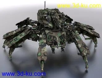 3D打印模型LG80 Spider Mech的图片