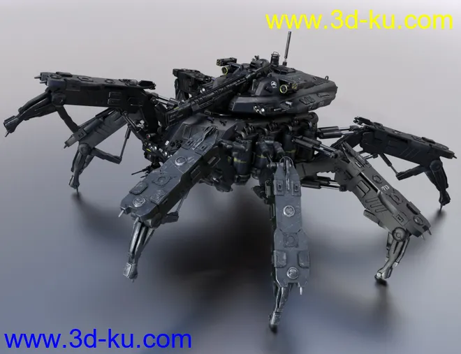 LG80 Spider Mech模型的图片6