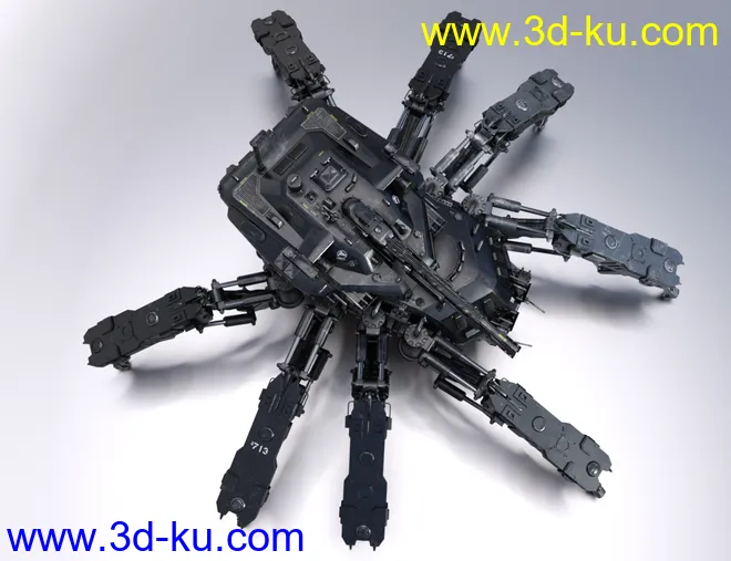 LG80 Spider Mech模型的图片7
