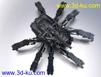 3D打印模型LG80 Spider Mech的图片