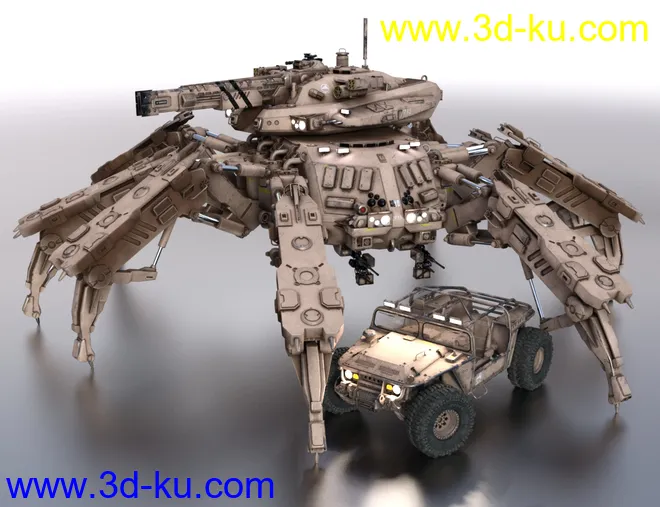 LG80 Spider Mech模型的图片8