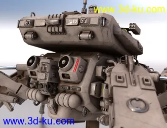 3D打印模型LG80 Spider Mech的图片