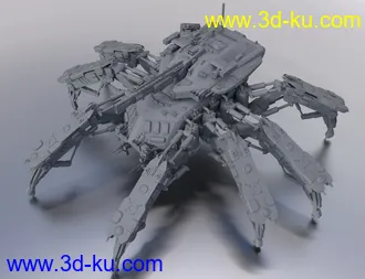 3D打印模型LG80 Spider Mech的图片