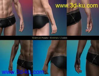 3D打印模型LIE Body Bruises for Genesis 3 and 8 Male(s)的图片