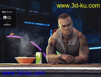 3D打印模型LIE Body Bruises for Genesis 3 and 8 Male(s)的图片