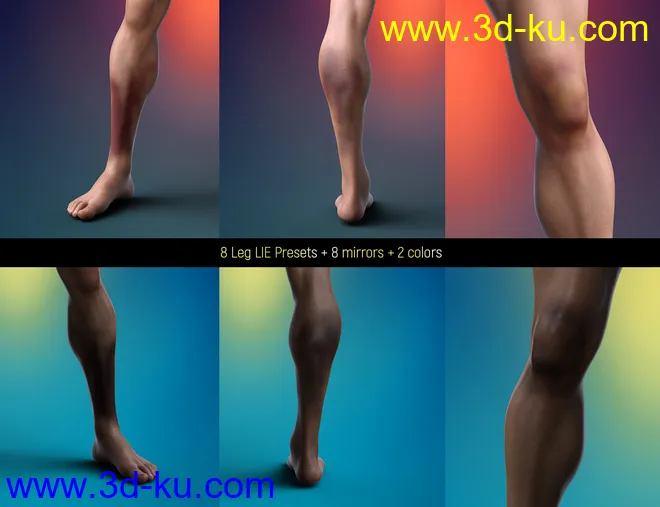 LIE Body Bruises for Genesis 3 and 8 Male(s)模型的图片14