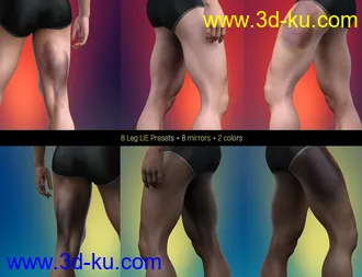 3D打印模型LIE Body Bruises for Genesis 3 and 8 Male(s)的图片