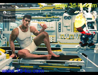 3D打印模型LIE Body Bruises for Genesis 3 and 8 Male(s)的图片