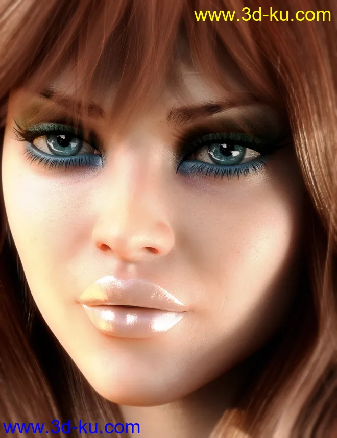 LIE Make-up Set 2 for Genesis 8 Female模型的图片1