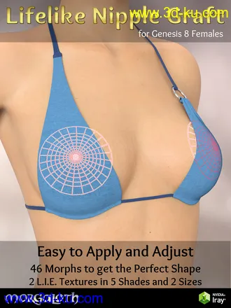 3D打印模型Lifelike Nipple Graft (Updated)的图片