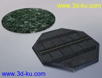 3D打印模型Lightroom with Pedestals的图片