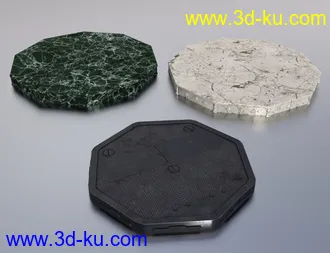 3D打印模型Lightroom with Pedestals的图片