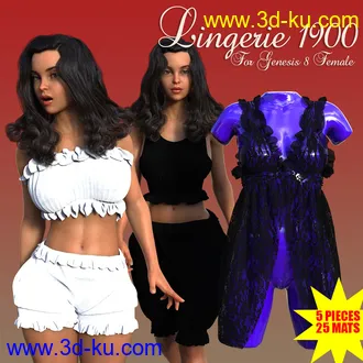 3D打印模型Lingerie 1900 for G8F的图片