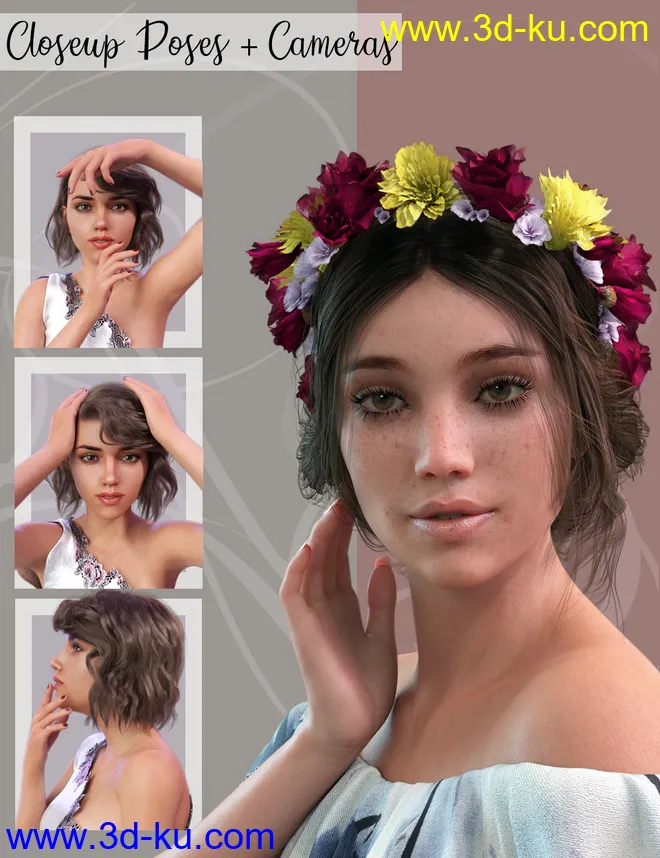 Lotsa Poses for Genesis 8 Female模型的图片5