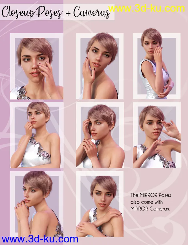 Lotsa Poses for Genesis 8 Female模型的图片7