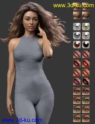3D打印模型Louisiana HD for Genesis 8 and Darcy 8的图片