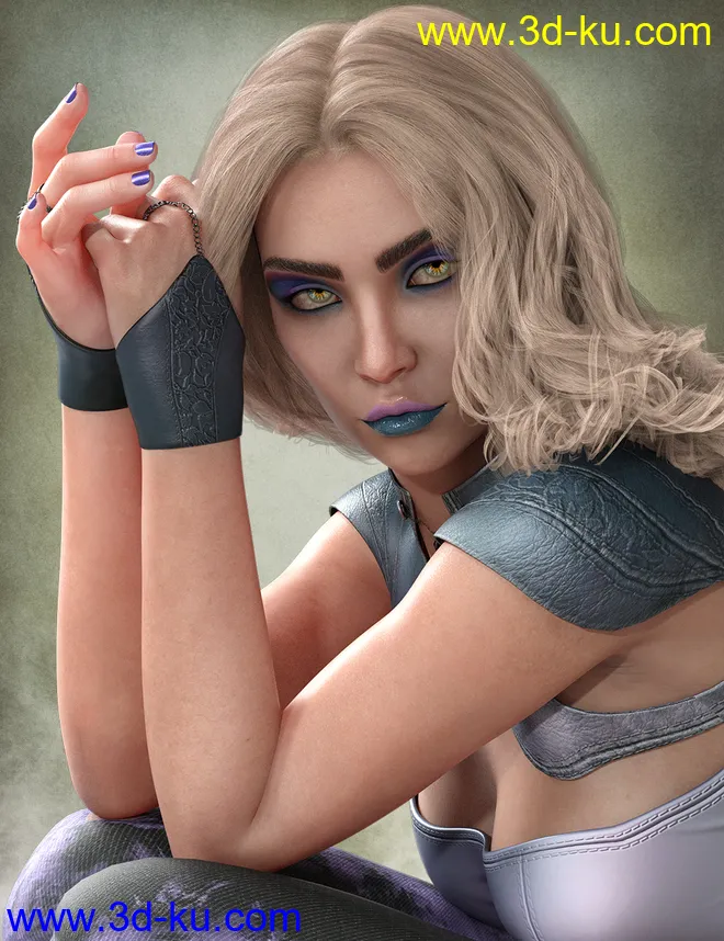 Lucca for Genesis 8 Female模型的图片1