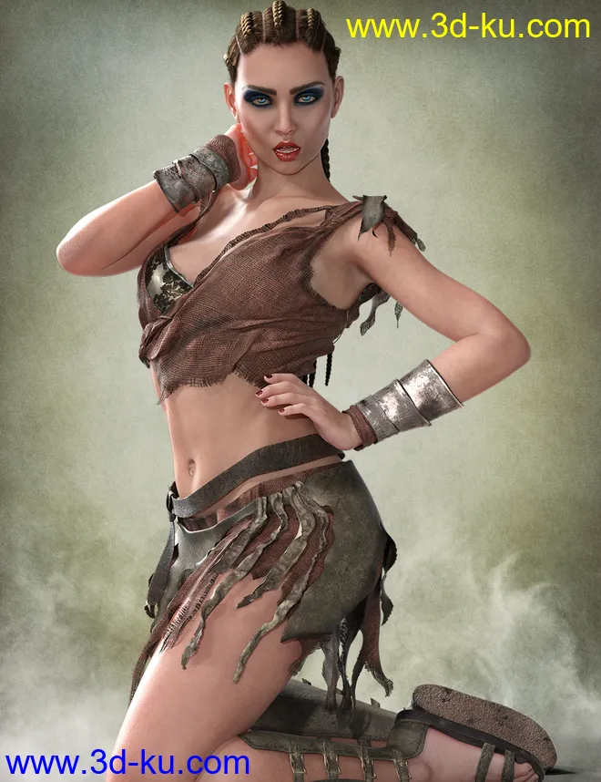 Lucca for Genesis 8 Female模型的图片5