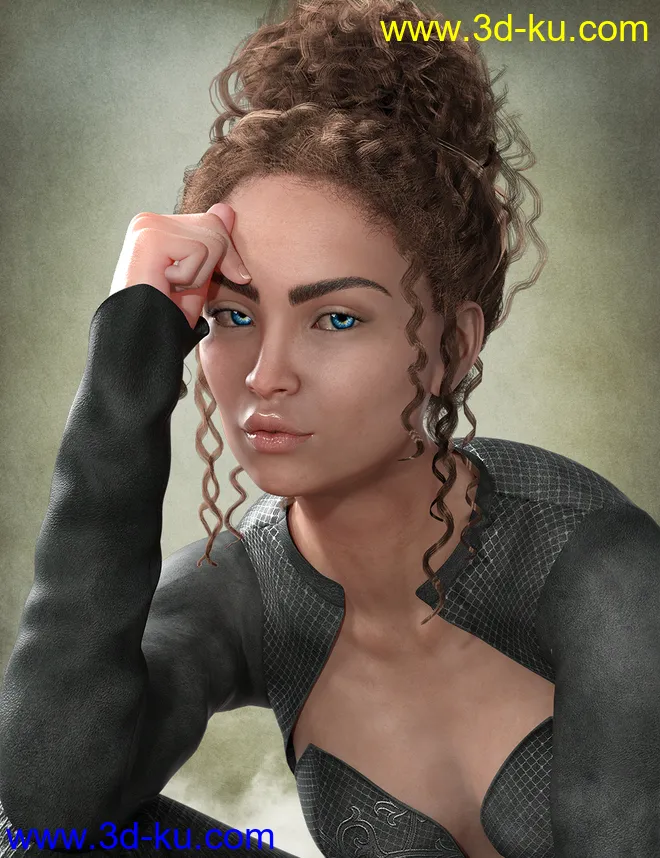 Lucca for Genesis 8 Female模型的图片9