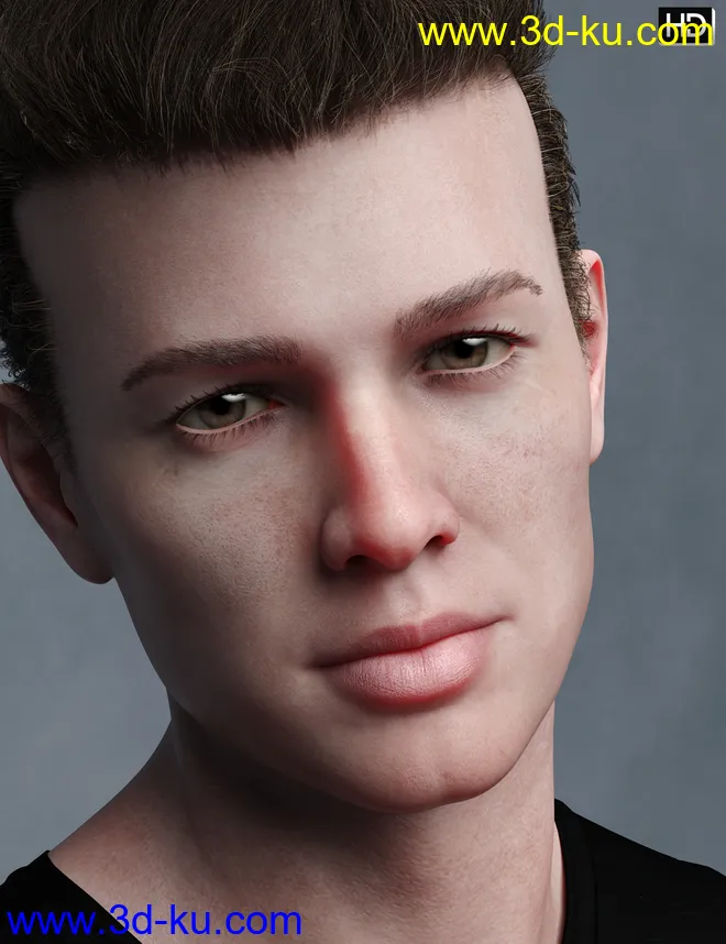 Luke HD for Genesis 8 Male模型的图片4