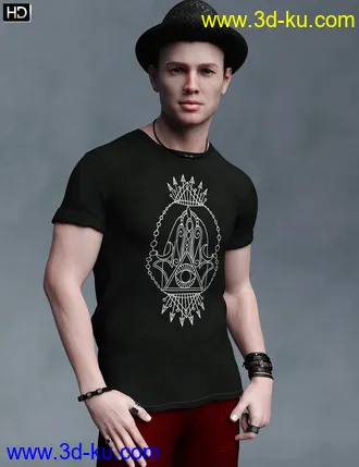 3D打印模型Luke HD for Genesis 8 Male的图片