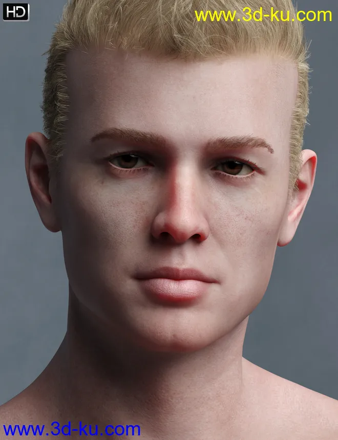 Luke HD for Genesis 8 Male模型的图片6