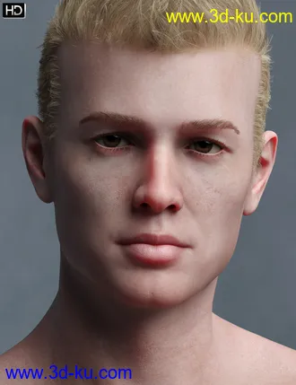 3D打印模型Luke HD for Genesis 8 Male的图片