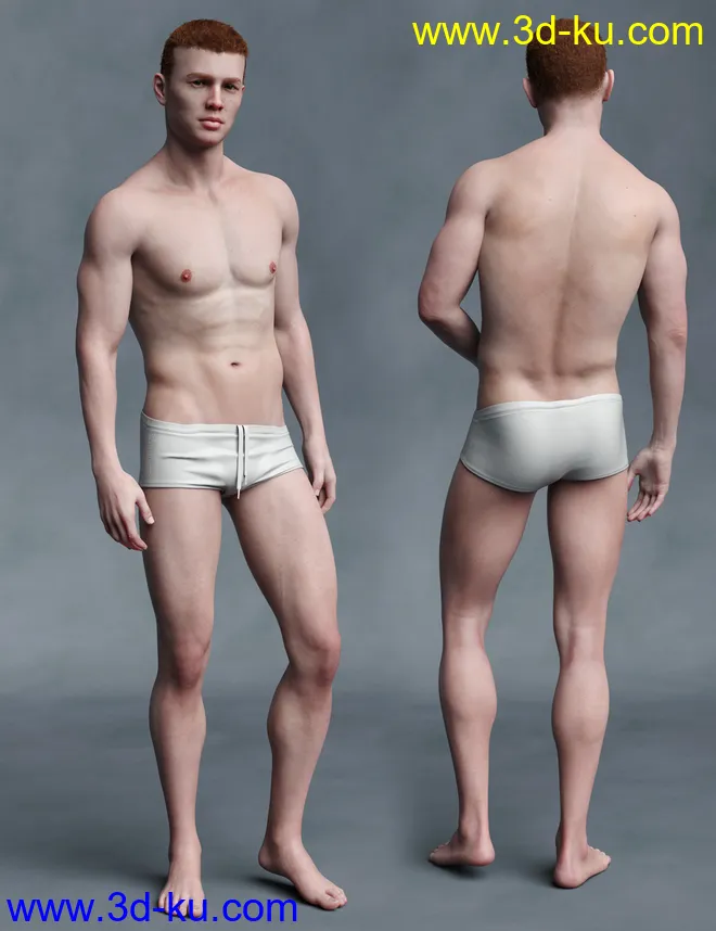 Luke HD for Genesis 8 Male模型的图片8