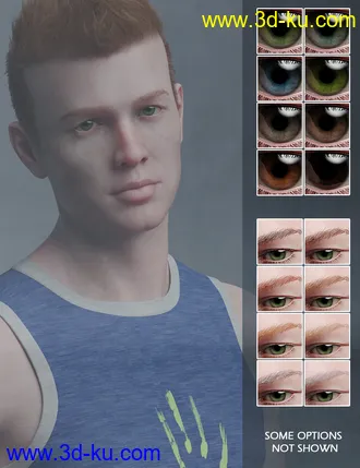 3D打印模型Luke HD for Genesis 8 Male的图片